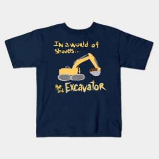 Excavator Kids T-Shirt